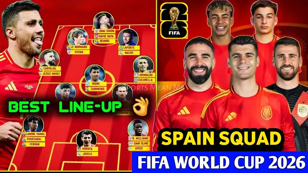 Spain and Belgium Reveal Starting XIs for World Cup 2026 Quarter-Final Clash