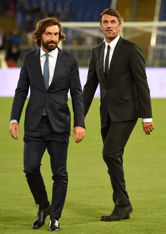 Uncovering The Strong Bond Between Maldini and Pirlo After Exchanging Italy Roles