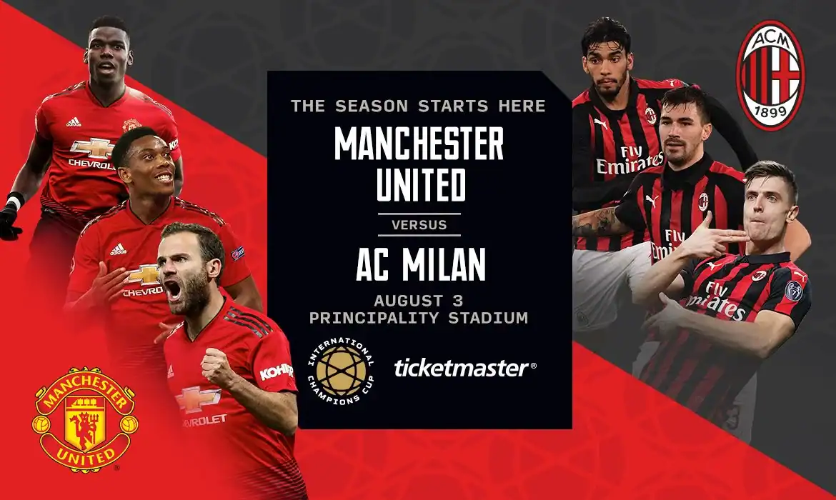 Breaking Down the Friendly Manchester United vs Milan Official Line-Ups