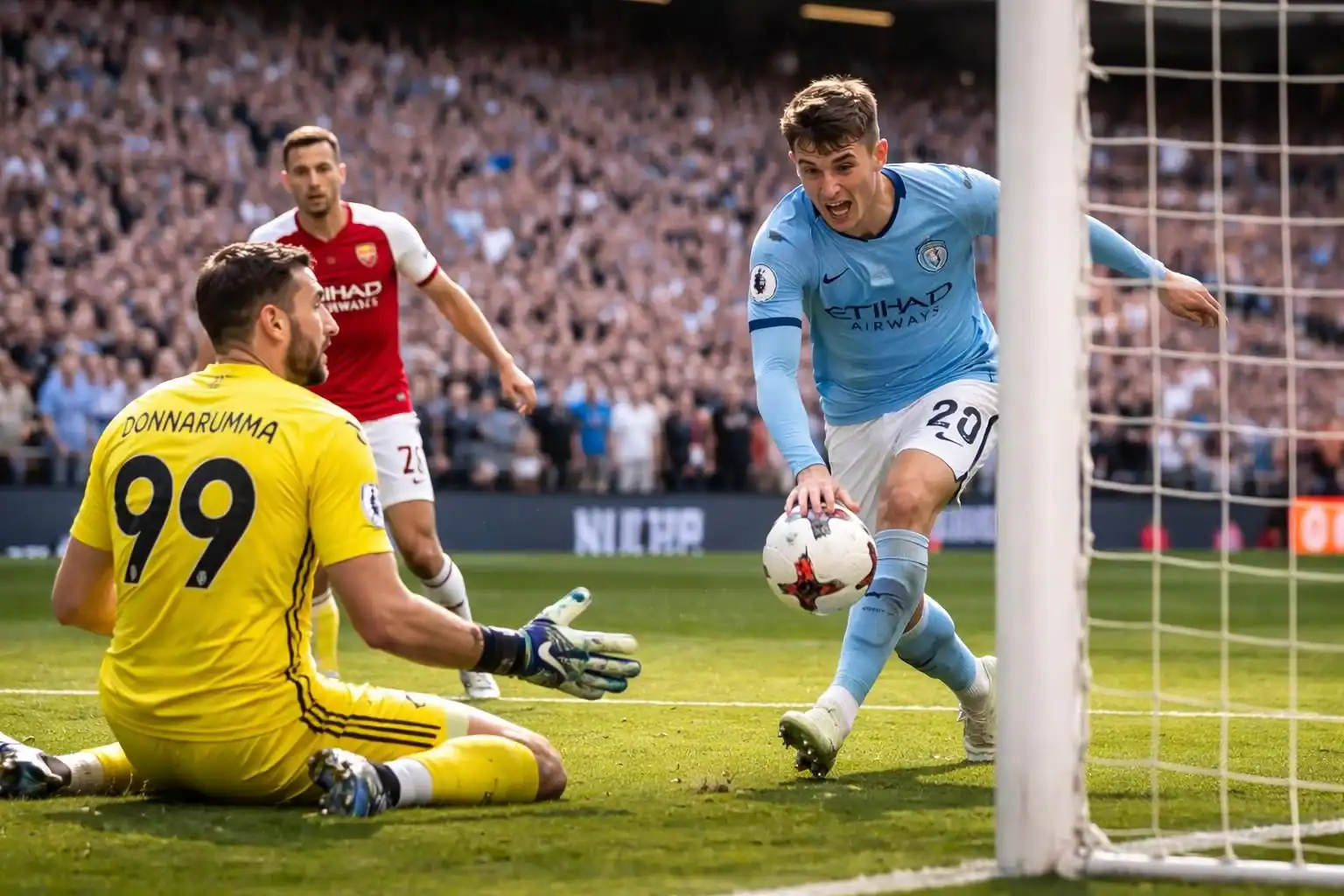 Calafiori and Donnarumma Face Off in Arsenal vs Man City: A Clash of Titans in the Community Shield