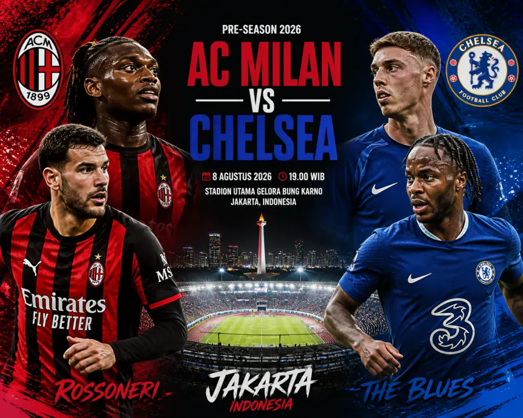 Chelsea vs AC Milan: Preseason Showdown Sees Six Changes from Draw with Inter