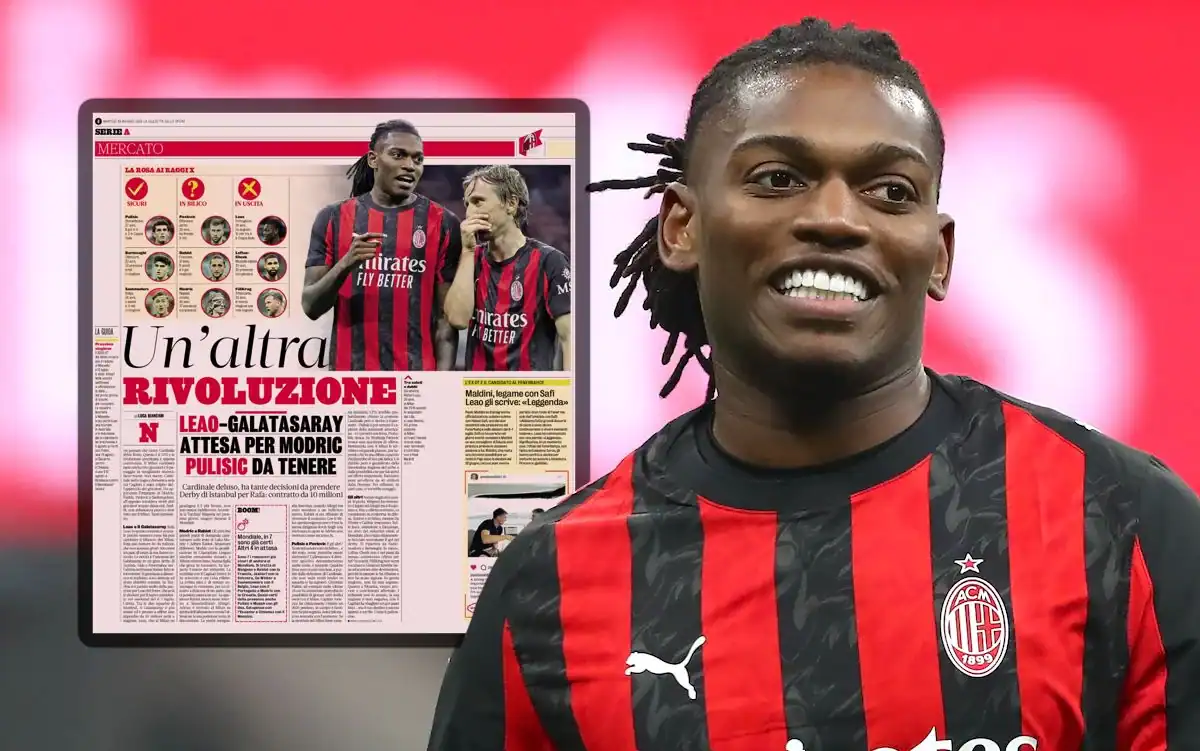 Galatasaray Close In on Rafael Leao as Milan’s Valuation Stands – Aston Villa Left Waiting
