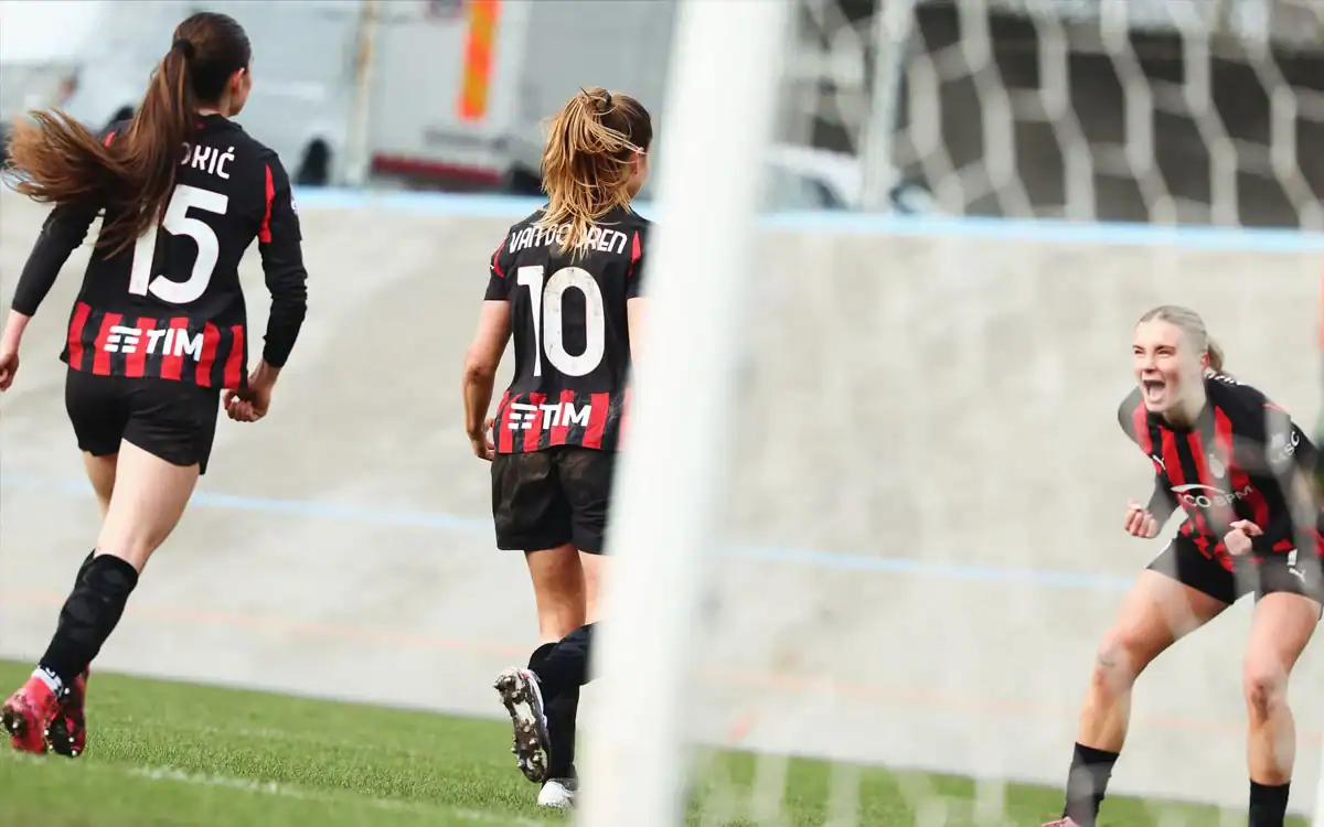 AC Milan Women 3-0 Ternana: Stokic Brace Seals Comfortable Victory as Rossonere Leapfrog Opponents