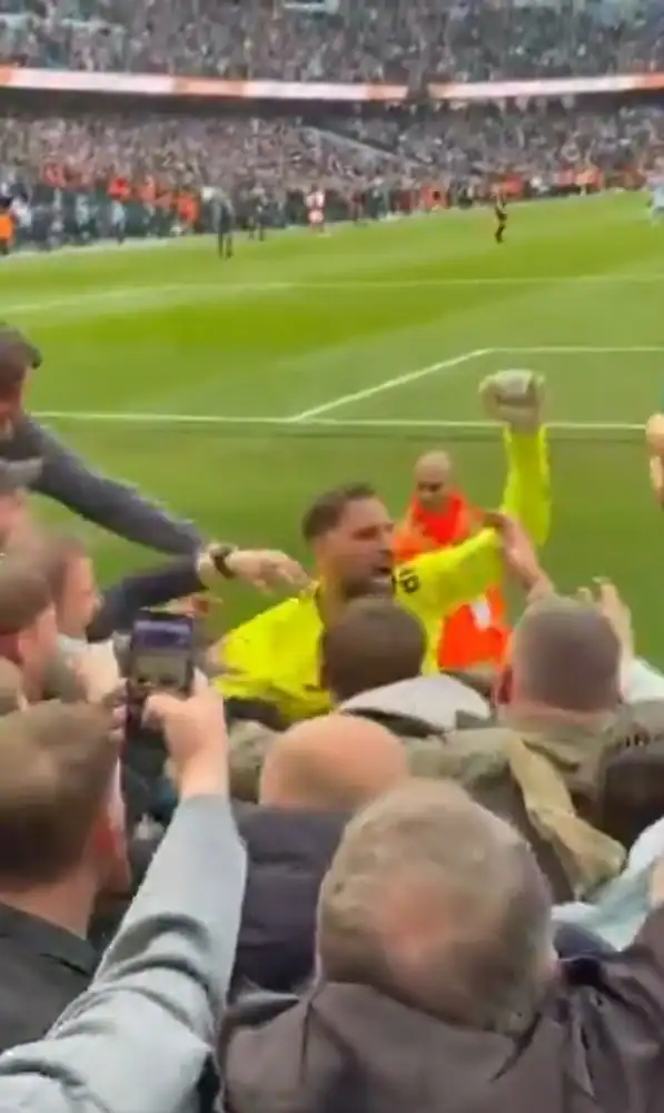 Donnarumma Confronts Liverpool Fans After ‘Cheat’ Chants During 3-0 Man City Win