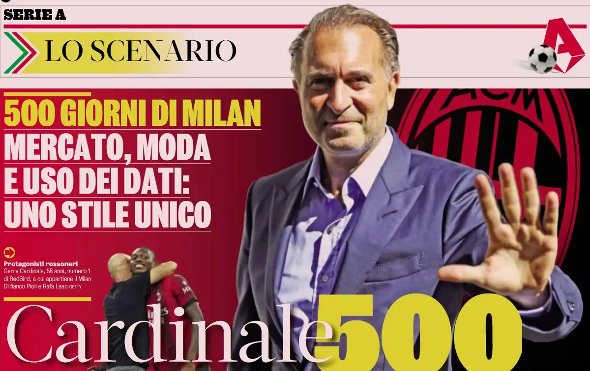 GdS: Cardinale Injects €50m to Boost Milan’s Equity – What It Means for the Mercato