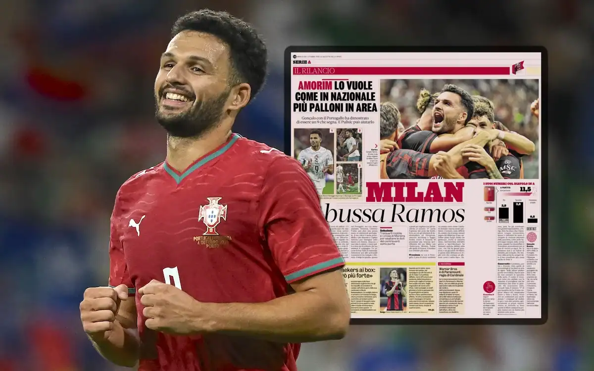 GdS Position service and Pulisic how Amorim plans to solve the Ramos puzzle