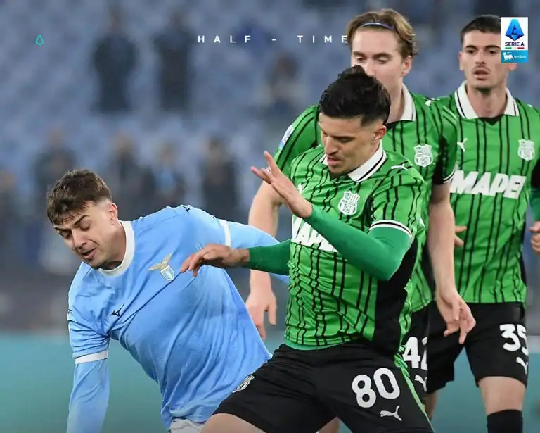 Lazio Hit Sassuolo for Six in Wild Eight-Goal Serie A Classic
