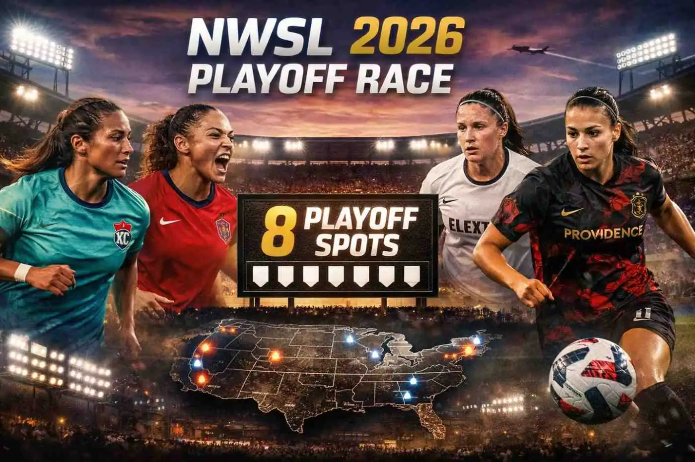 NWSL Decision Day 2026: ESPN Broadcast Guide, Playoff Scenarios and Shield Stakes