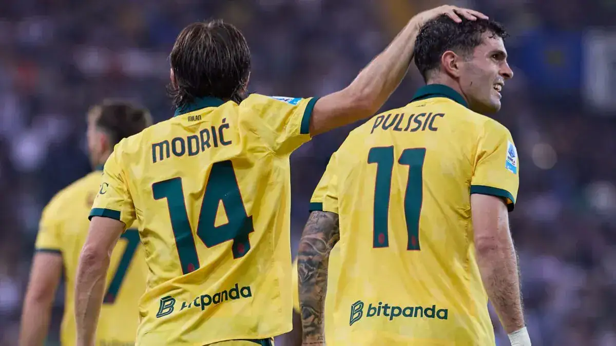 Pulisic and Modric Shine as Four Players Given Above a 7 in Fan Player Ratings for Udinese 0-2 Milan