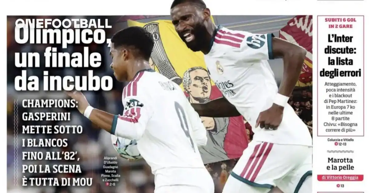 Today’s Papers: Serie A’s Champions League Shambles as Real Stun Roma