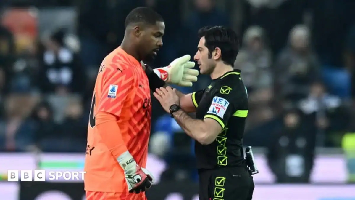 Udinese Fined €3,000 After Fans’ Repeated Offensive Chants Targeting Milan Goalkeeper Maignan