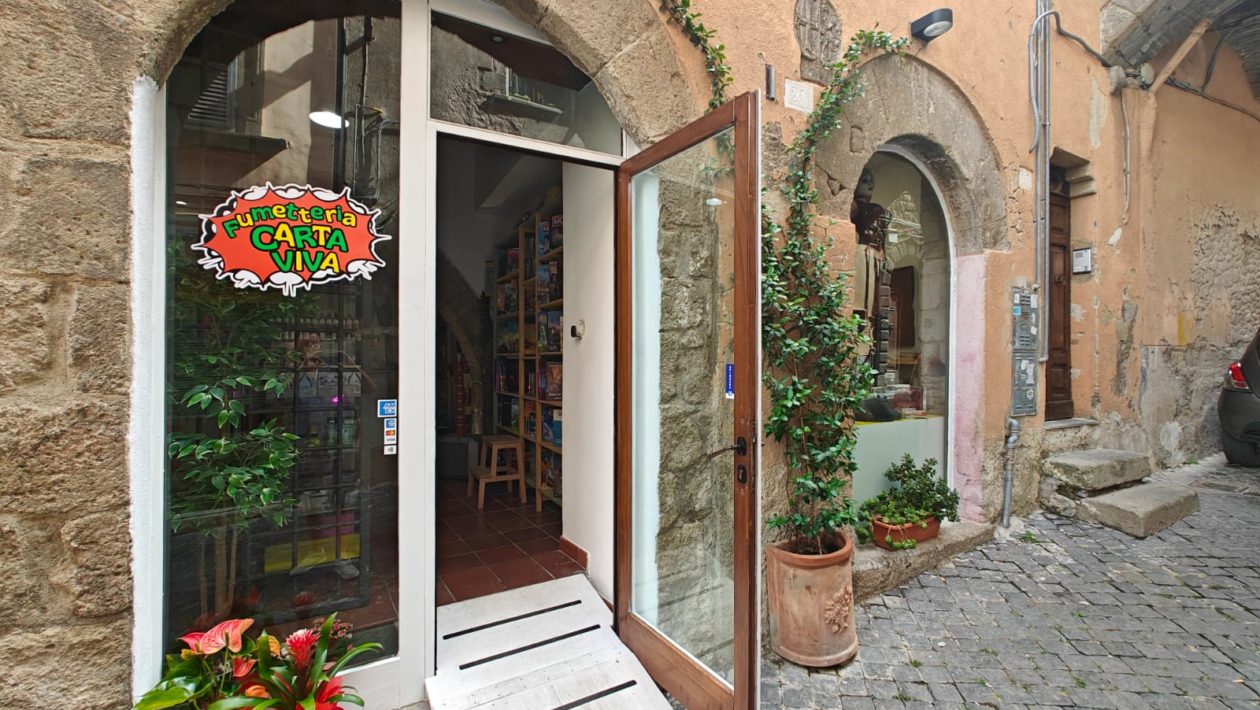 Fumetteria CartaViva a Viterbo – Manga, Comics, Gadget, Carte Collezionabili e Novità dal Mondo Nerd | Fumetteria CartaViva cambia casa!