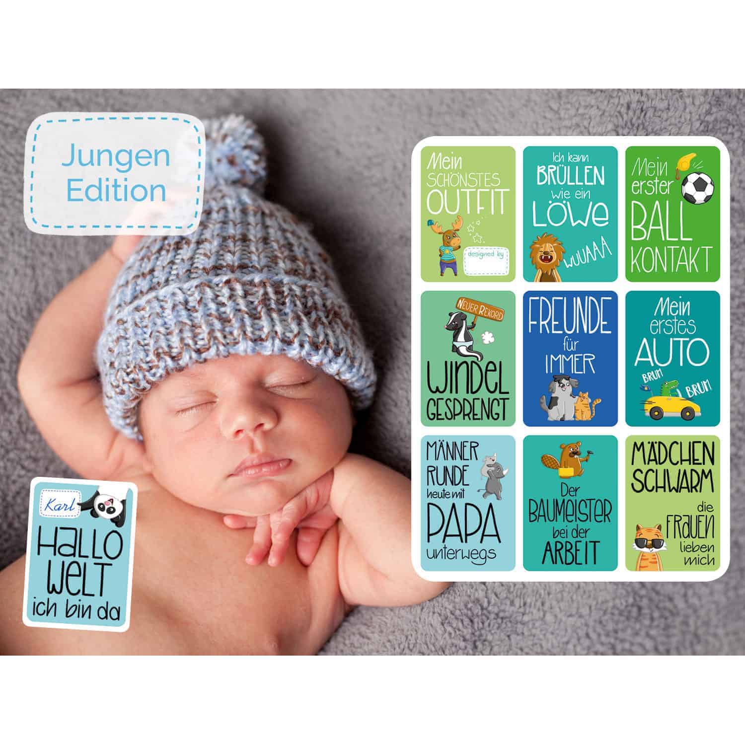 Glückswolke Meilensteinkarten Junge Edition