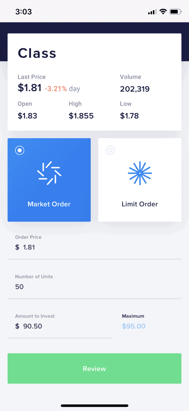 Market Order