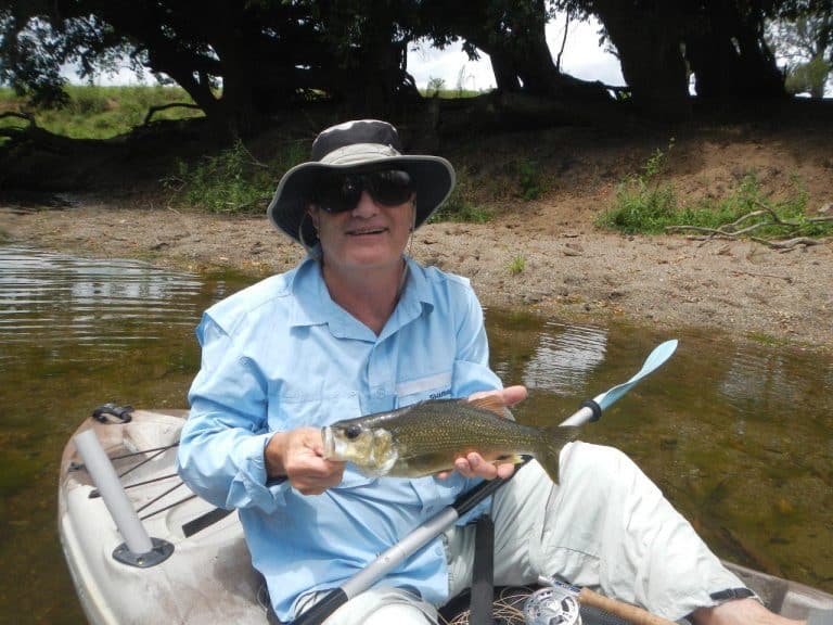Ken with his nice 37cm Bass
