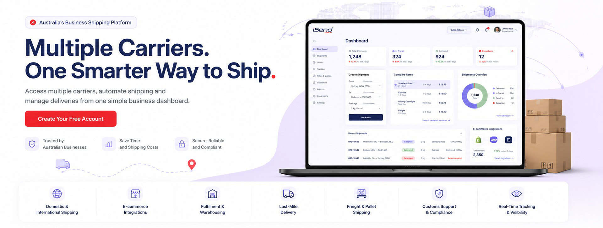 Multiple Carriers. One Smarter Way to Ship.