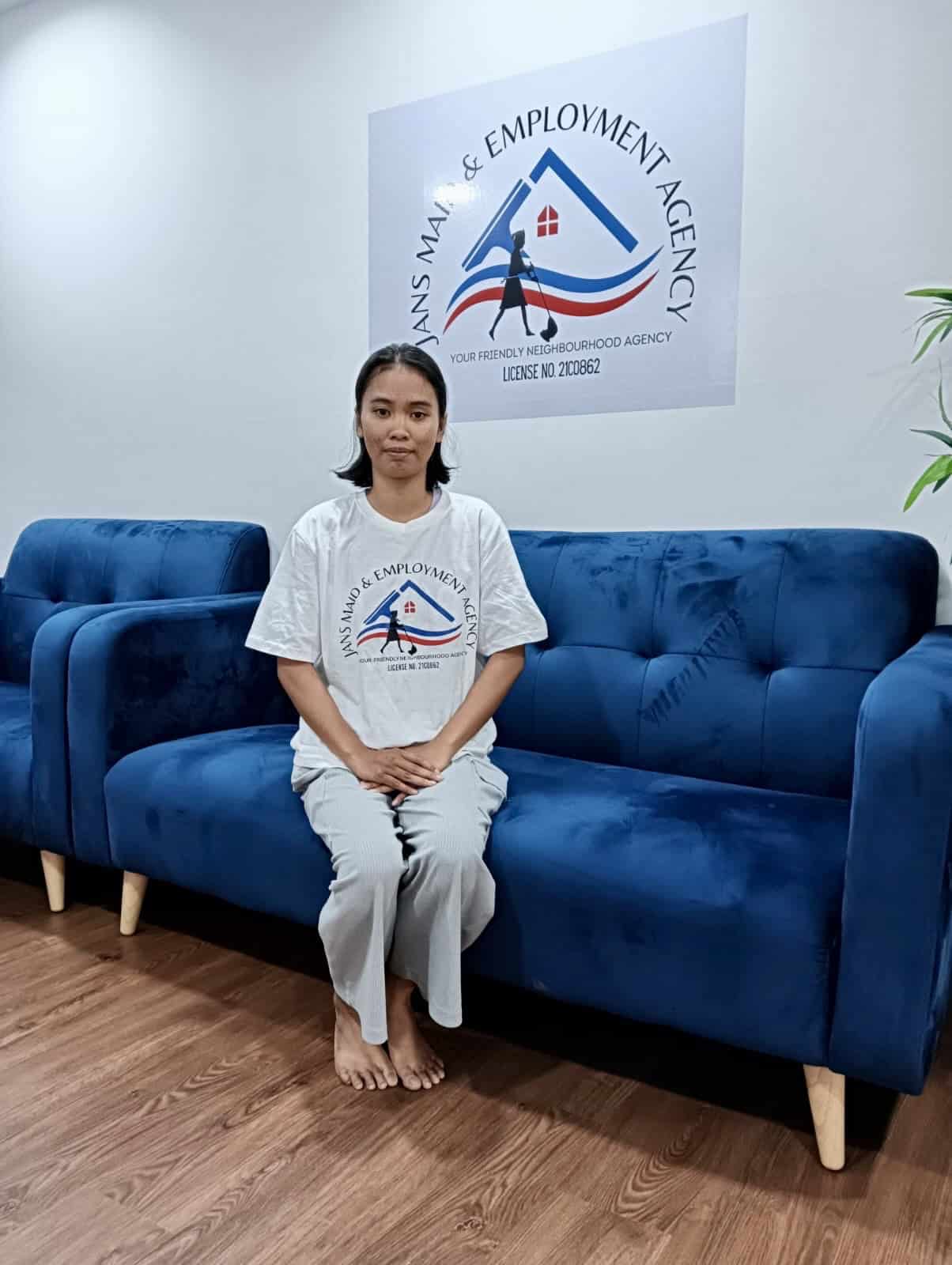 Filipino maid employed in Singapore