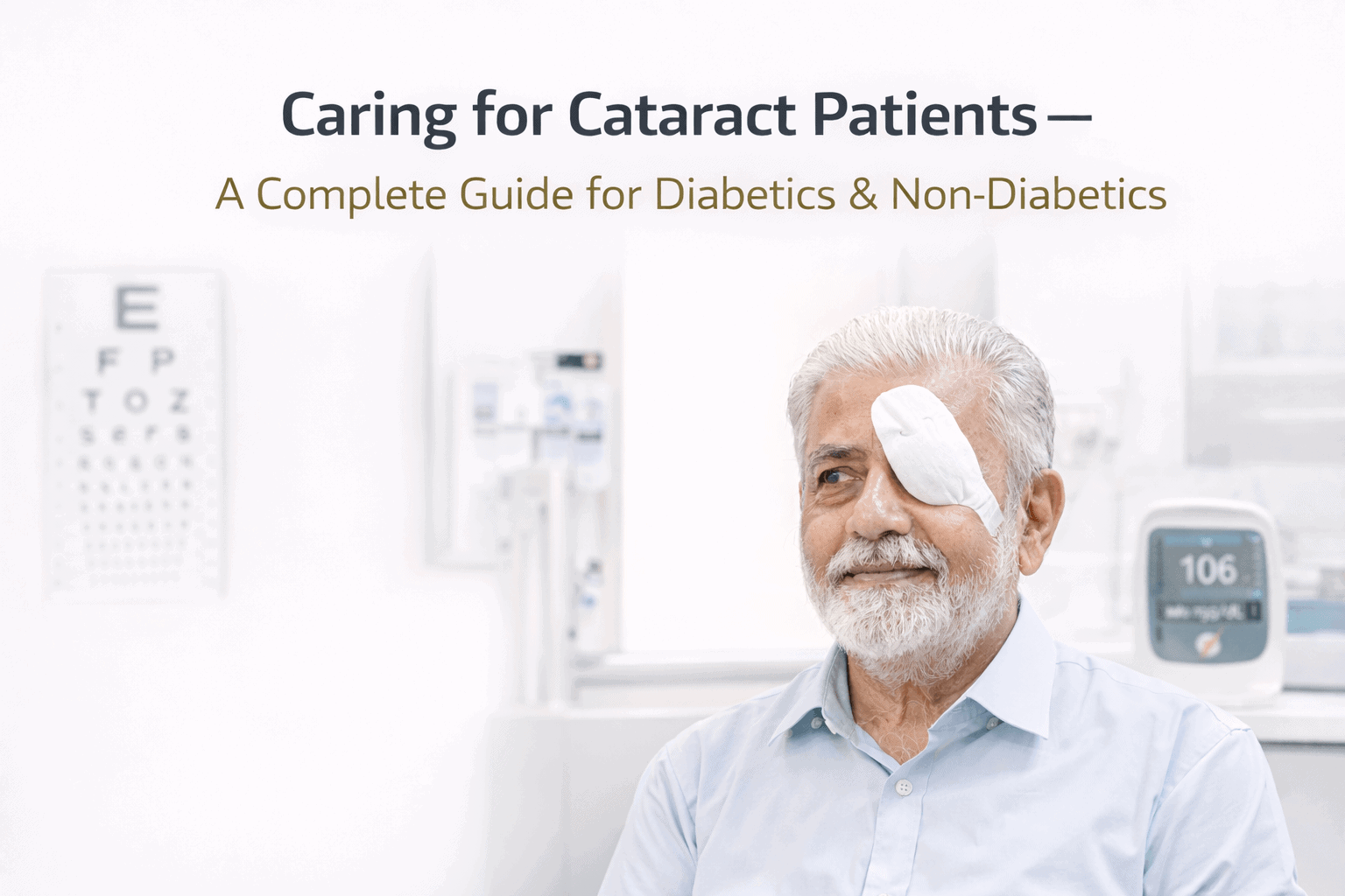 Caring for Cataract Patients — A Complete Guide for Diabetics & Non-Diabetics