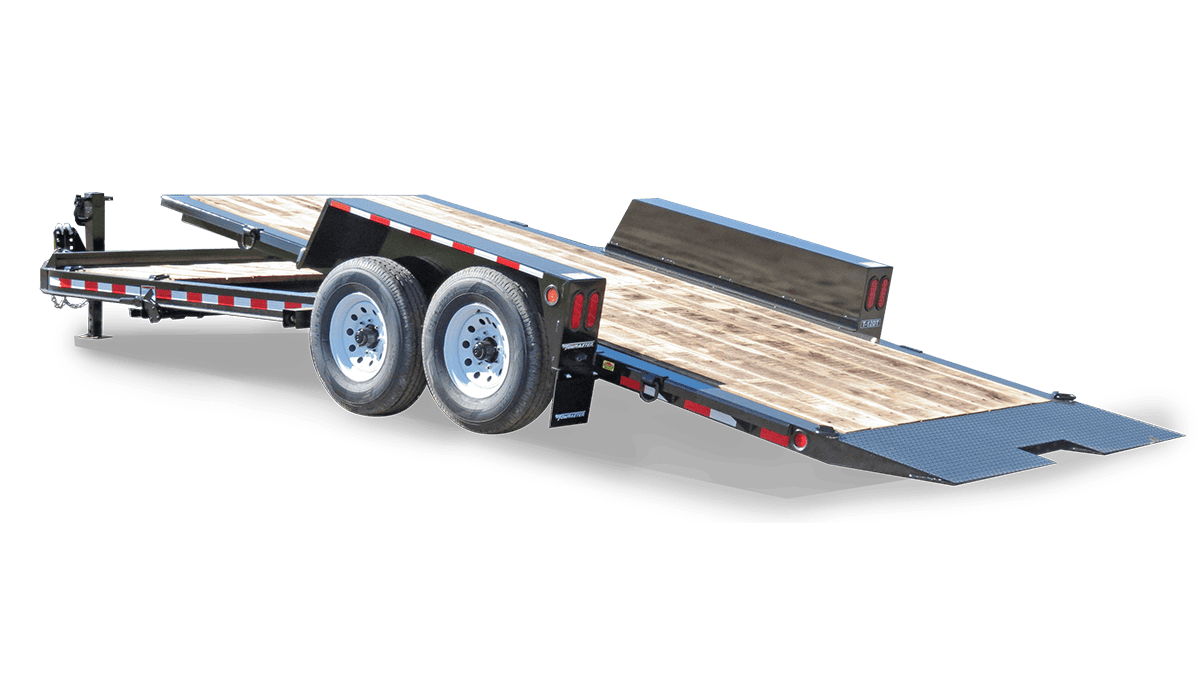 Browse Specs and more for the T-12DT Drop-Deck Tilt Trailer - KC Bobcat