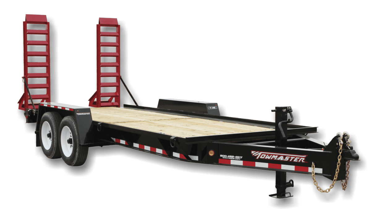 Browse Specs and more for the T-14D | 16D | 18D | 20D Drop-Deck Trailer - KC Bobcat