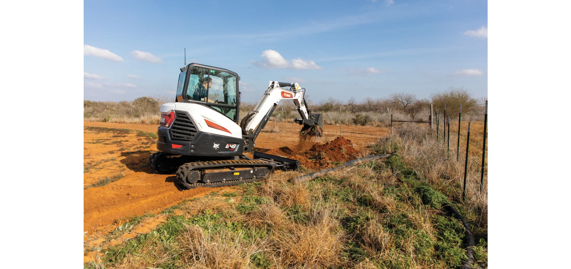 Browse Specs and more for the Bobcat E48 Compact Excavator - KC Bobcat