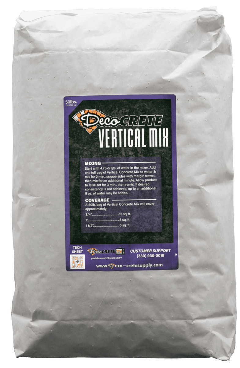Browse Specs and more for the Deco-Crete Vertical Concrete Mix - KC Bobcat