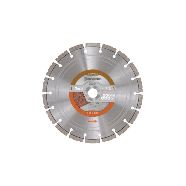 Browse Specs and more for the Tacti-Cut S35S BAT Diamond Blade, 10in, Wet/Dry - KC Bobcat