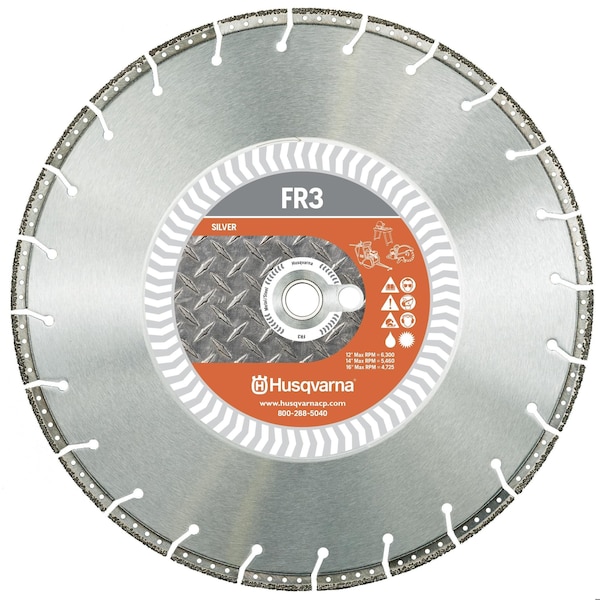 Browse Specs and more for the Vari-Cut FR3 Diamond Blade, 10in, Wet/Dry - KC Bobcat
