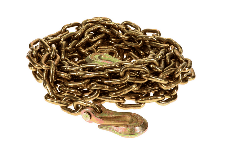 Browse Specs and more for the Grade 70 5/16″ x 20′ Chain w/Clevis Hooks - KC Bobcat