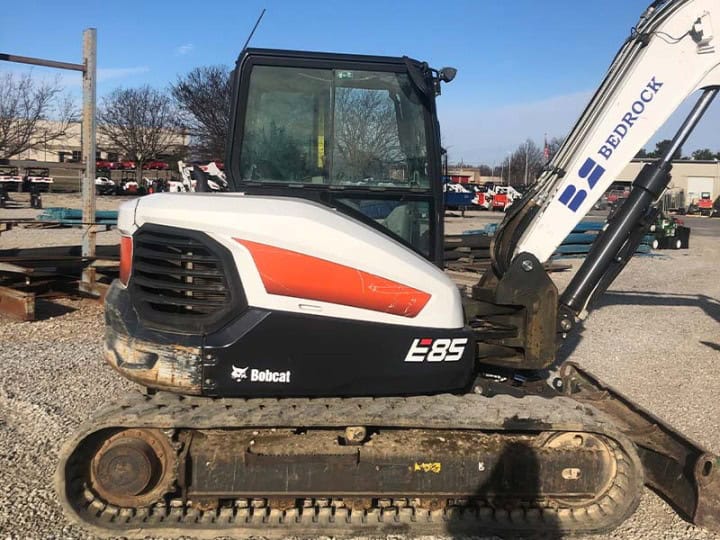 Buy a Used 2018 E85 BOBCAT COMPACT EXCAVATOR - KC Bobcat