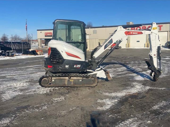 Buy a Used 2023 E35 BOBCAT COMPACT EXCAVATOR - KC Bobcat