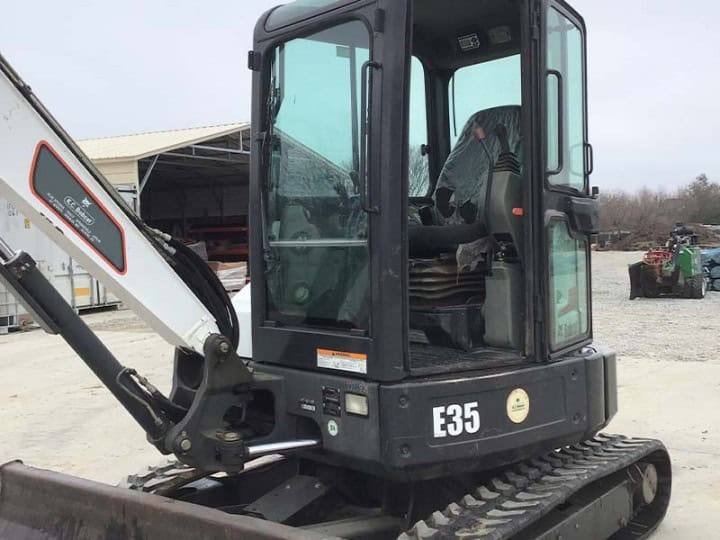 Buy a Used 2013 E35 BOBCAT COMPACT EXCAVATOR - KC Bobcat