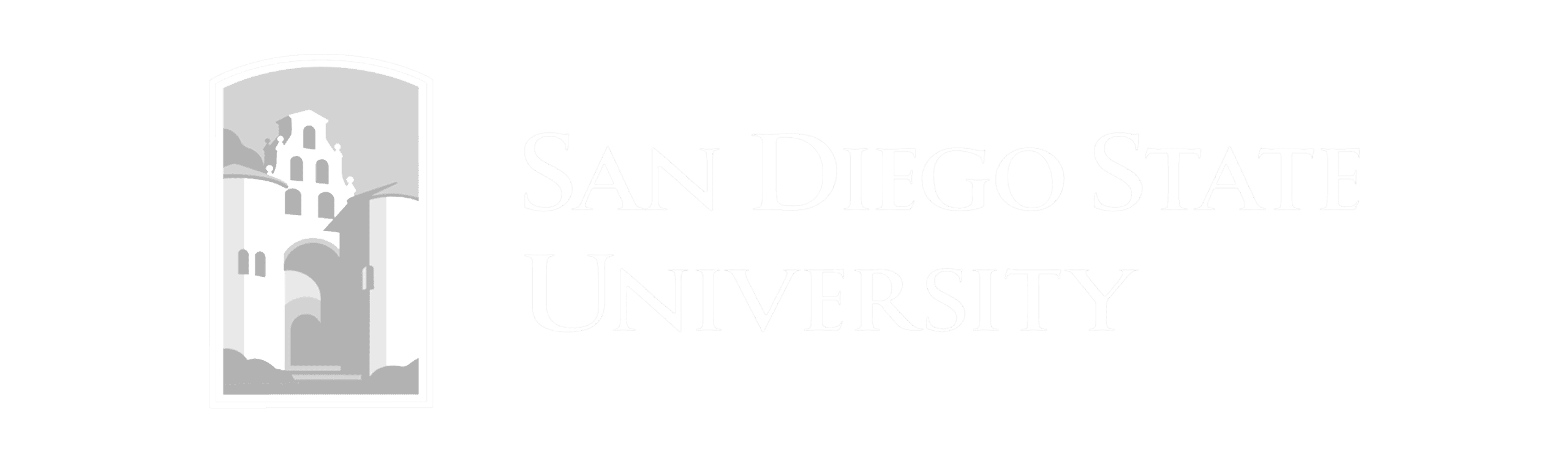 San Diego State University logo, featuring a stylized building and the text "San Diego State University," representing Kinetic Software's focus on higher education solutions.