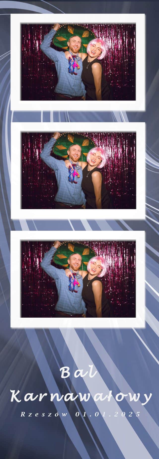 ramka do fotobudki karnawał