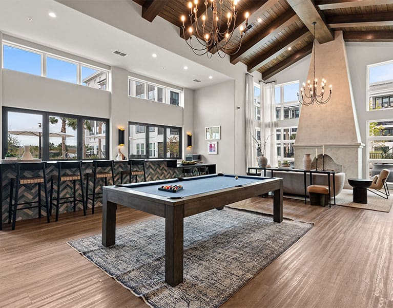 Amenities game room