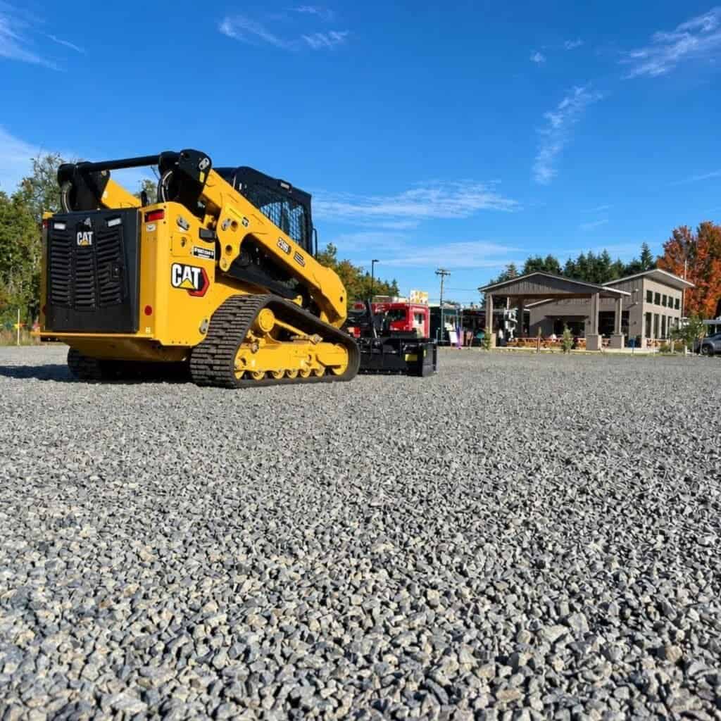 gravel parking pad scapposoe (sq)