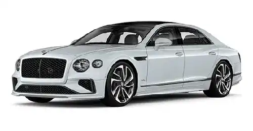 white bentley flying spur