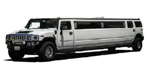 hummer limo white