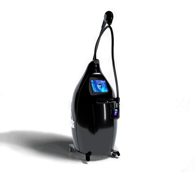 Localized cryotherapy machine