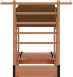Ladder Barrel Infinity marrom