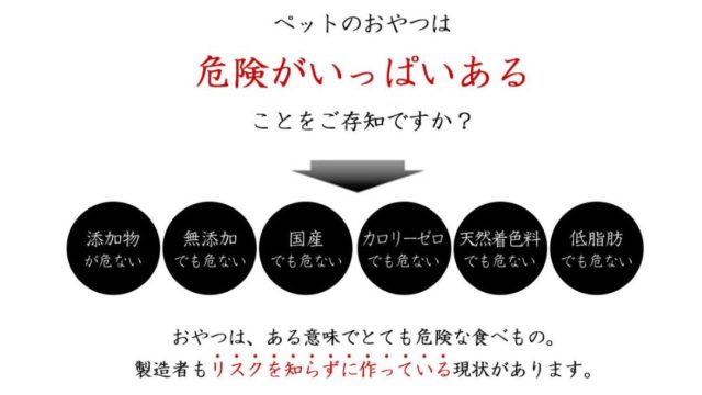おやつの危険性と選び方