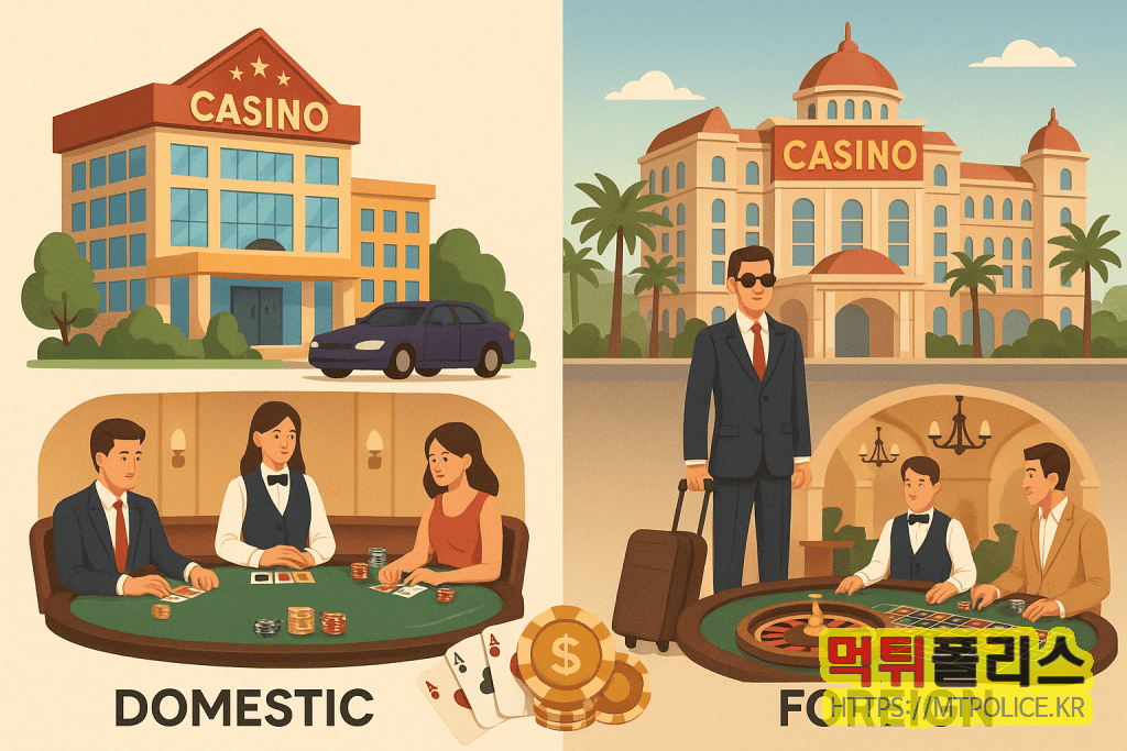 카지노와 카지노사이트의 모든 것을 알려드리는 완벽 가이드 5 국내카지노와 해외카지노의 장단점