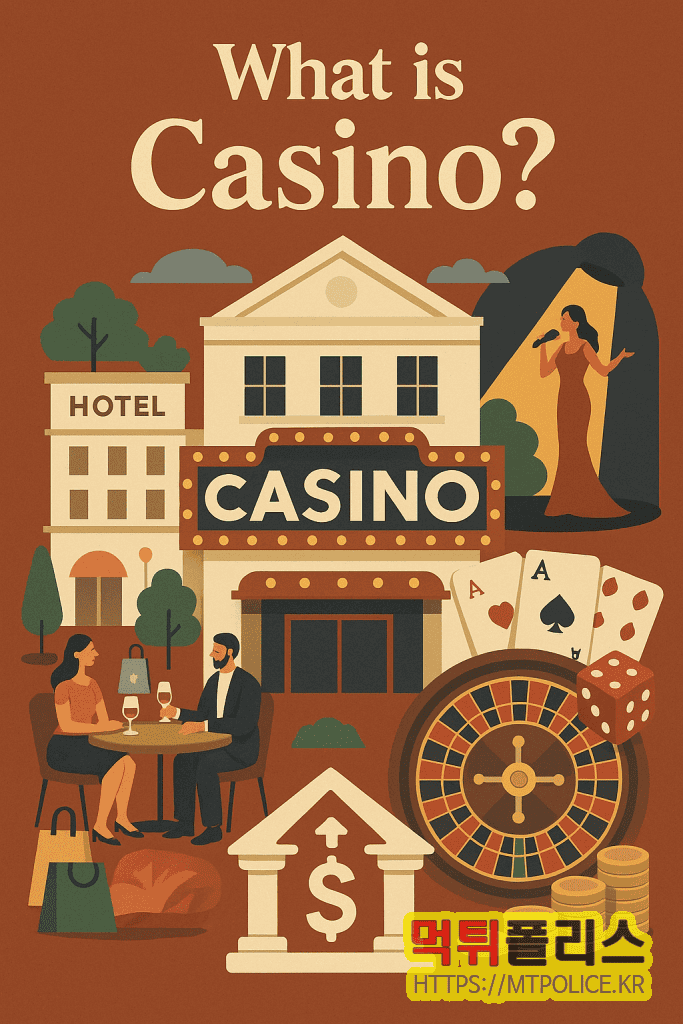 카지노와 카지노사이트의 모든 것을 알려드리는 완벽 가이드 3 카지노란 무엇인가?