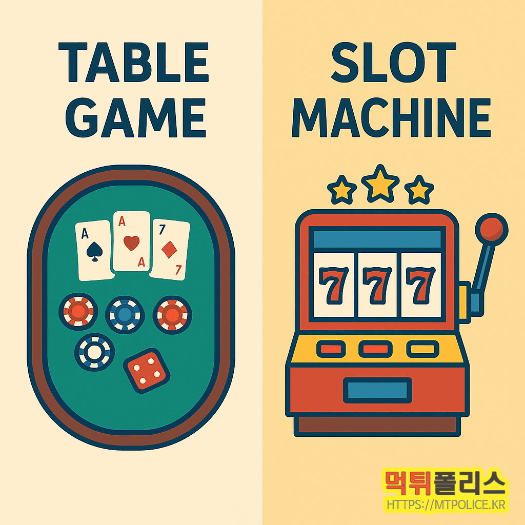 카지노와 카지노사이트의 모든 것을 알려드리는 완벽 가이드 4 테이블 게임과 슬롯 게임