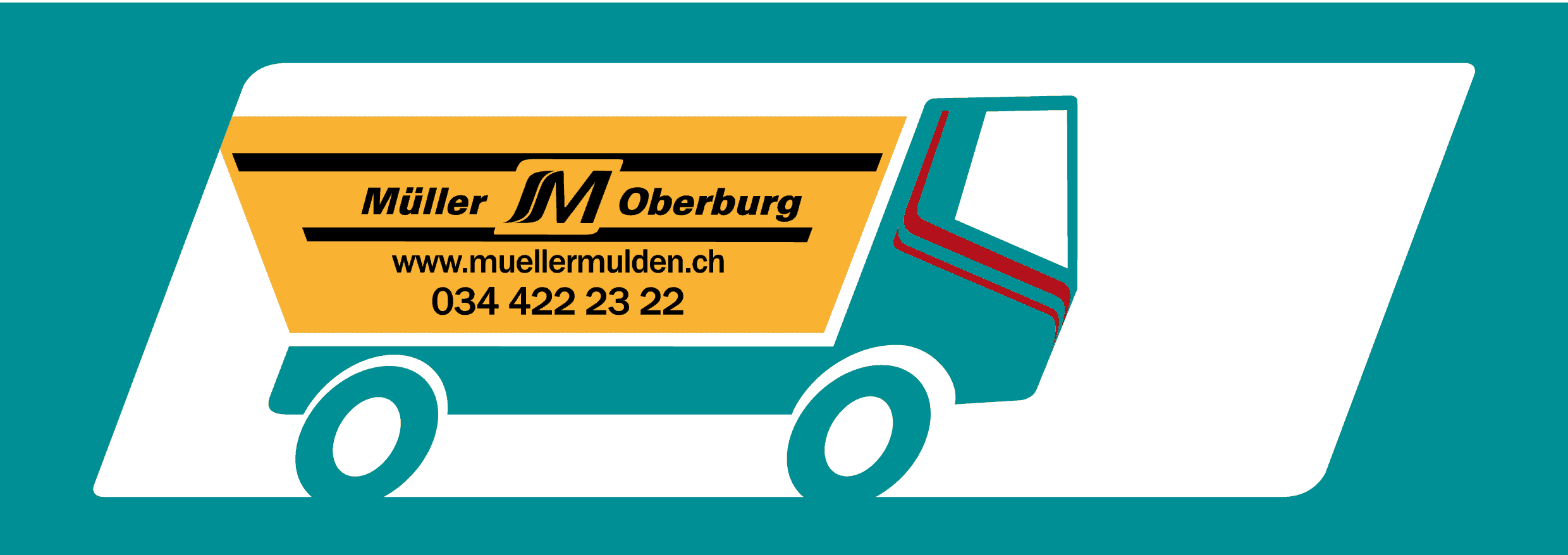 Lastwagen in Rahmen