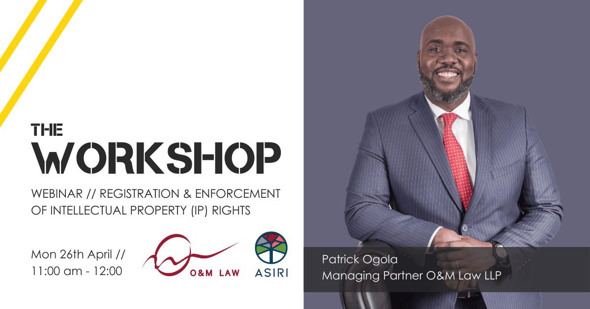 The Workshop // Registration & Enforcement of IP Rights