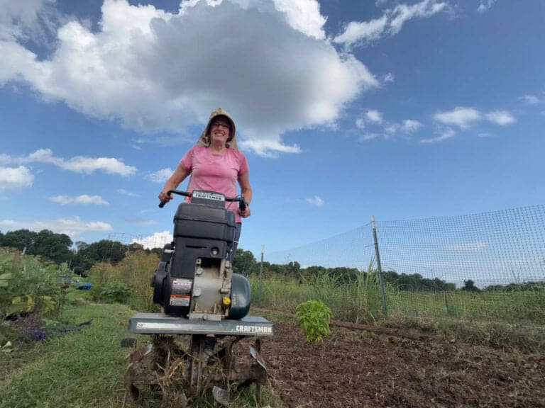 Me and my tiller