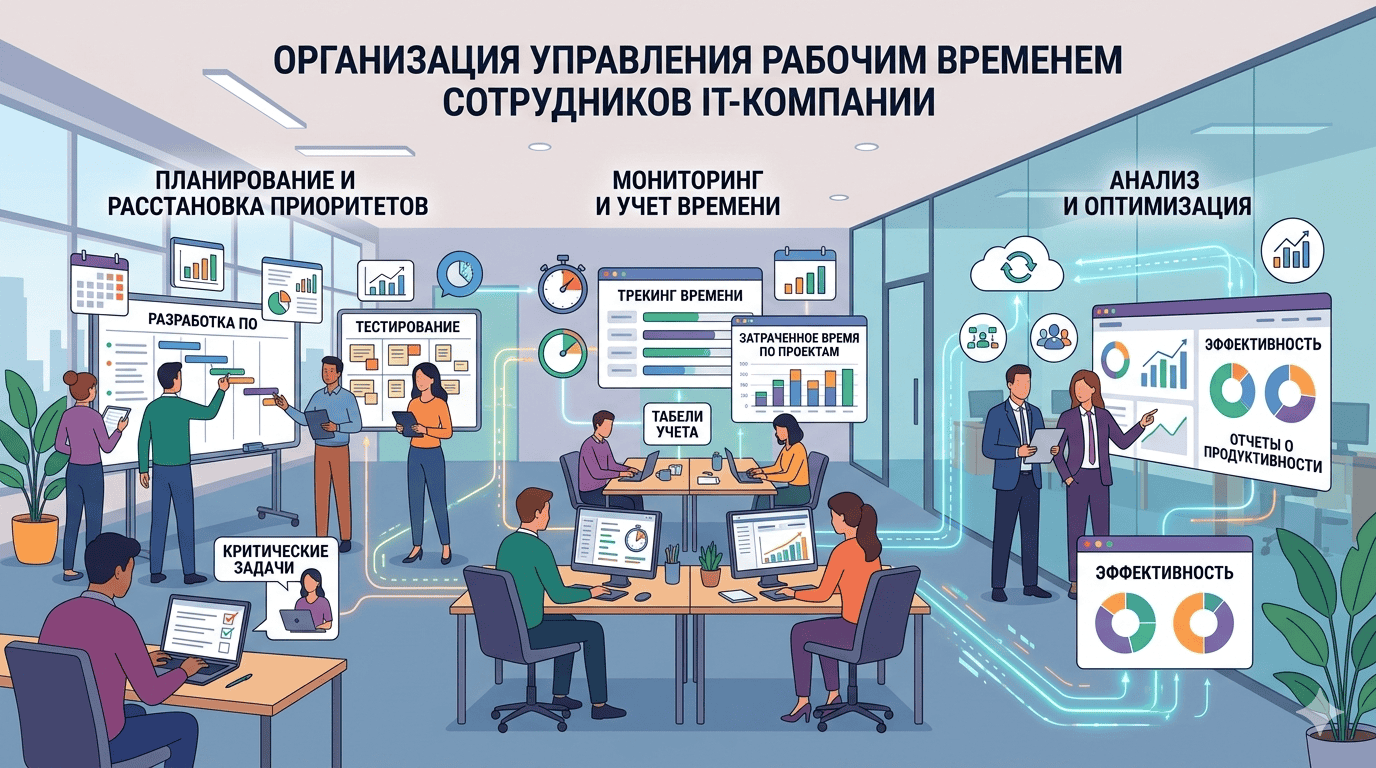 Как организовать управление рабочим временем