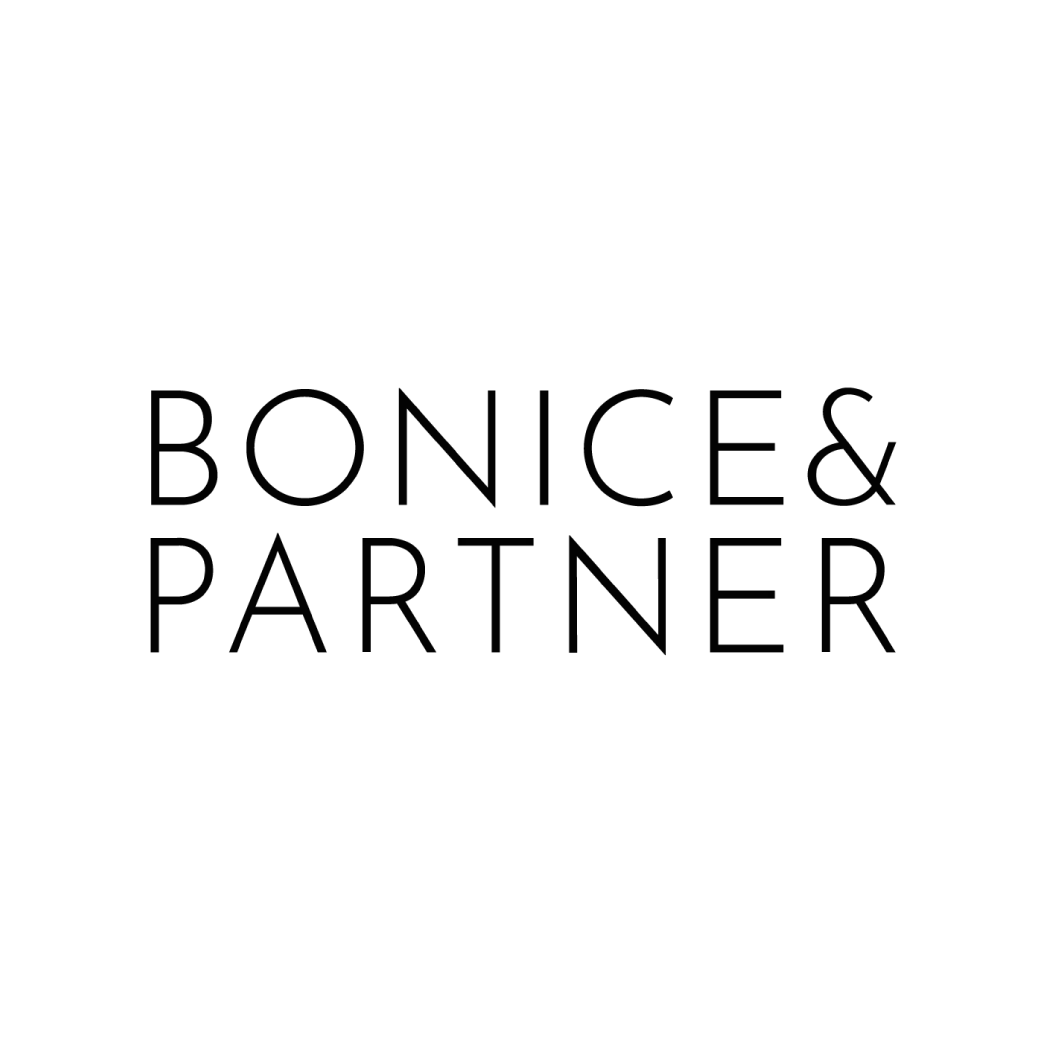 Logo Bonice & Partner, Referenzen Olivia Anina Brand Studio
