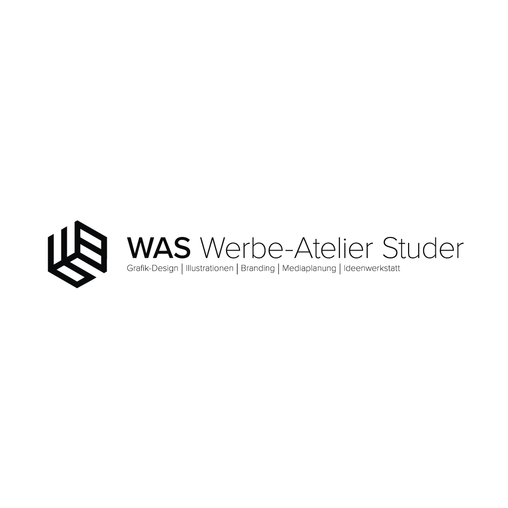 Logo WAS Werbe-Atelier Studer, Referenzen Olivia Anina Brand Studio